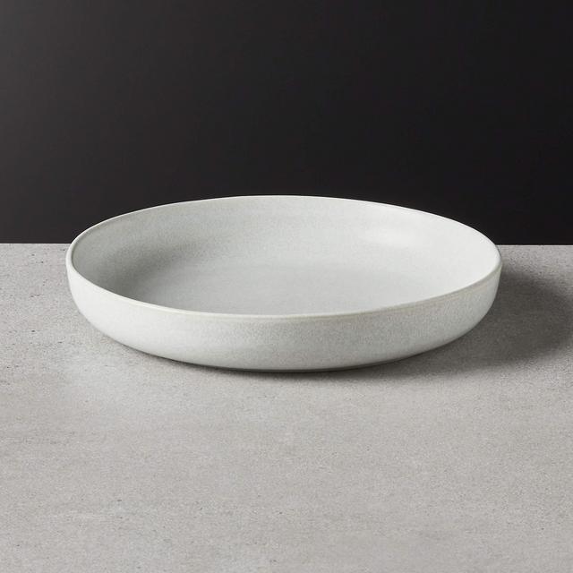 Drift Reactive Silver Grey Pasta Bowl