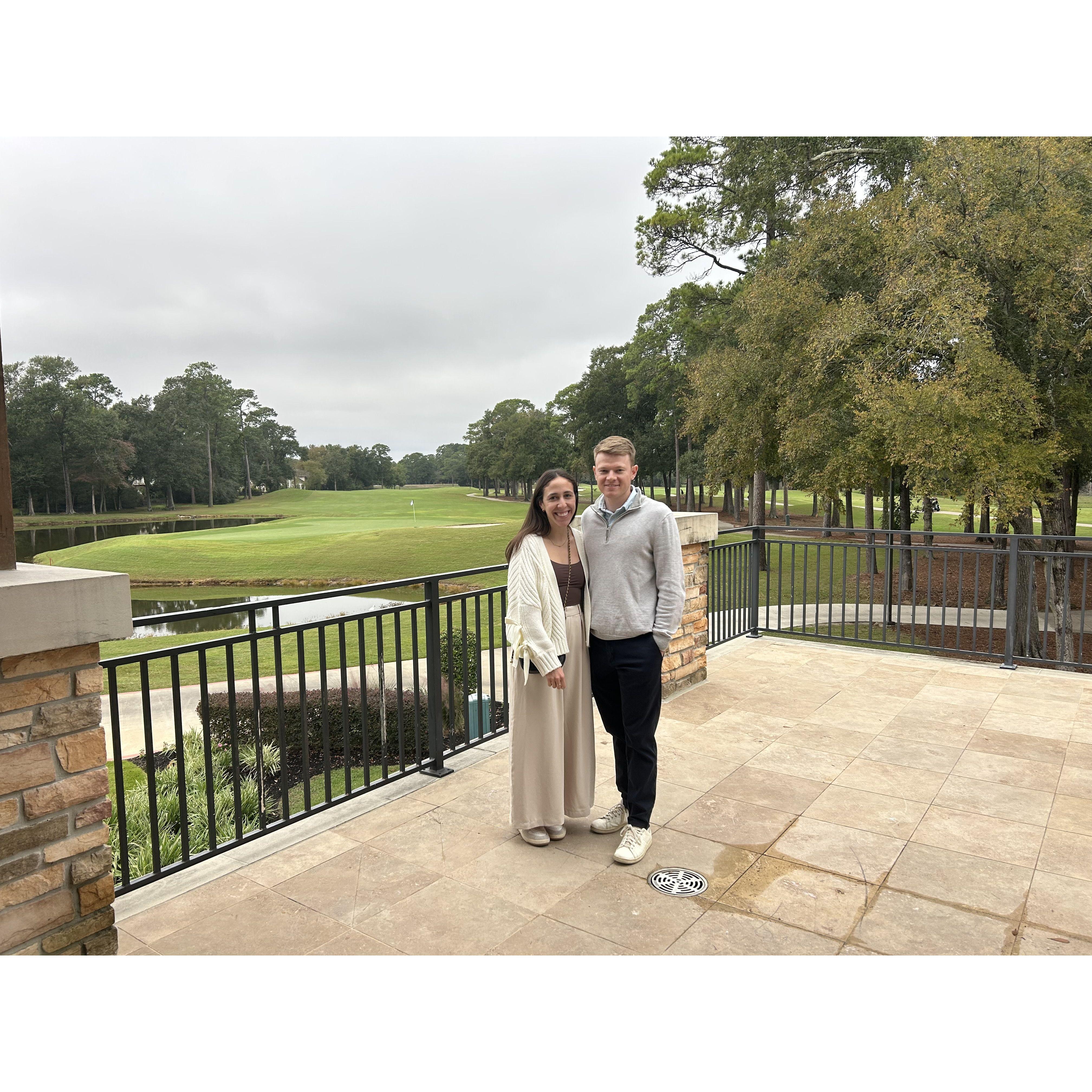 When we knew we had found our venue. The Woodlands, Texas 2023