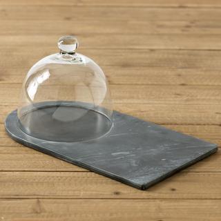 Piedmont Slate Cheese Board with Cloche