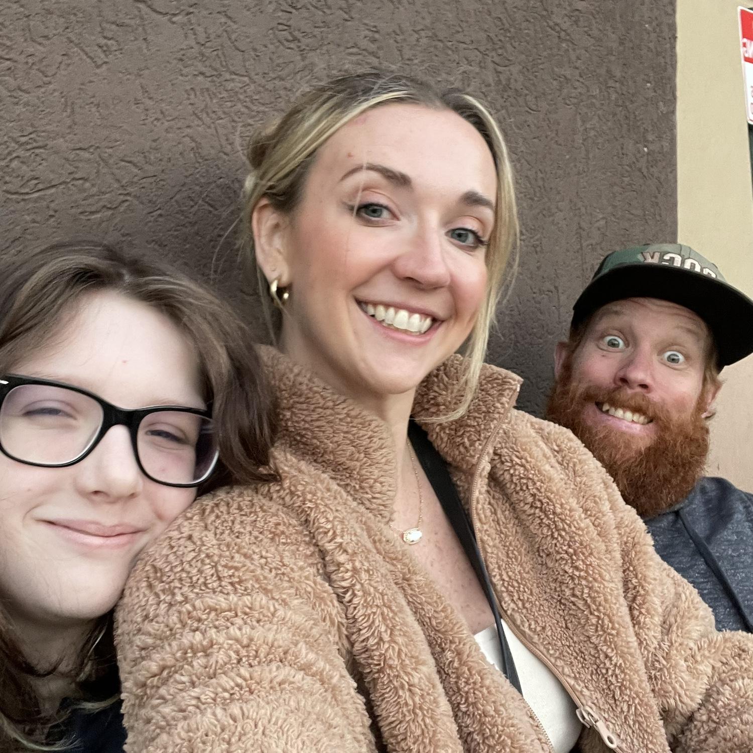 This is Dawn's granddaughter, Lilly (Maid of Honor), her daughter Tracey Farrell & Chris Taylor.  Lilly is an excellent student, Tracey is an experienced nurse and Chris is a fantastic welder - and amazing guitarist for The Spread! Boy is it fun to play games with this crew!