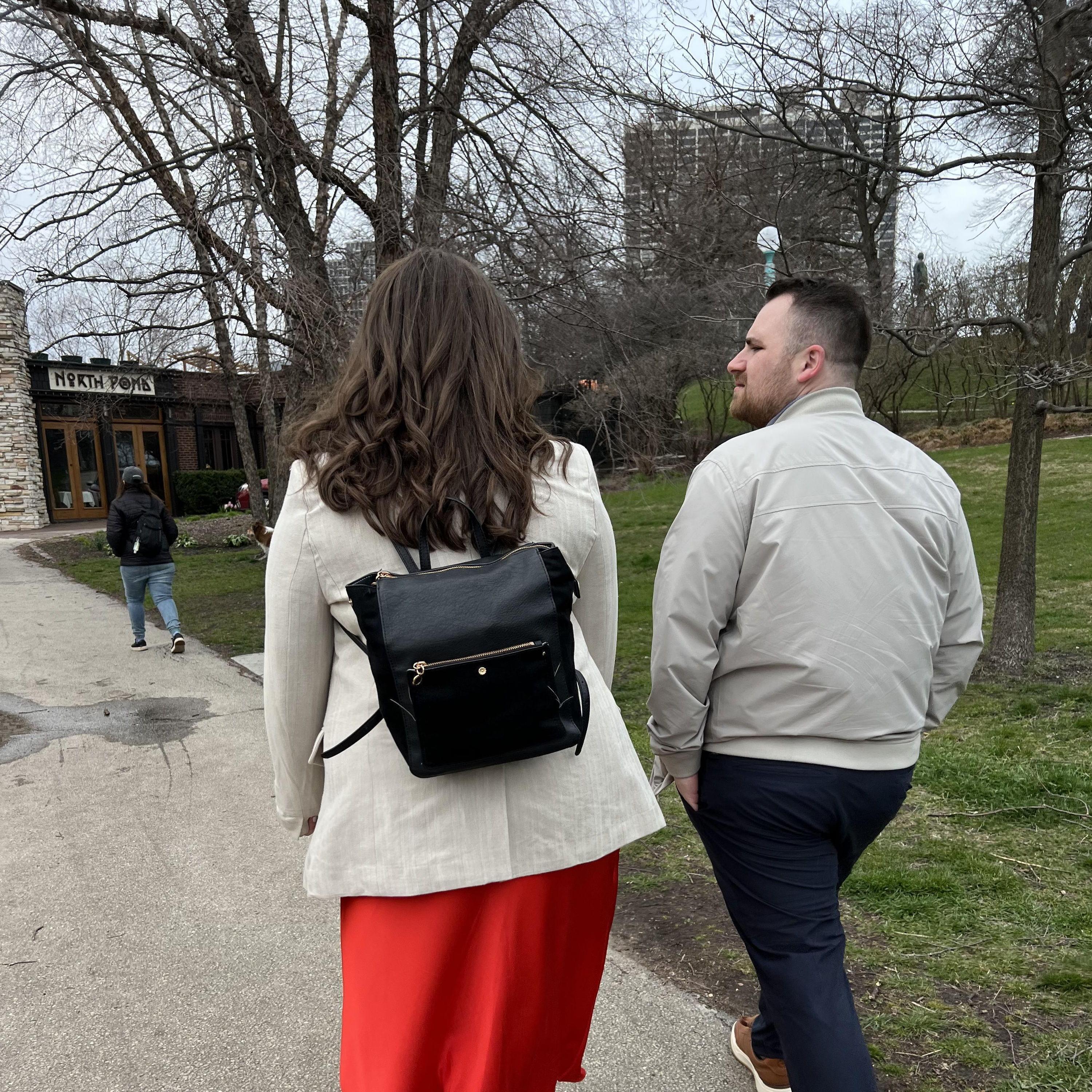 March 30th, 2024: Taylie wondering why Darth isn't laughing at her hilarious social commentary? He always does??? (Little does she know, he is 60 seconds from showtime)