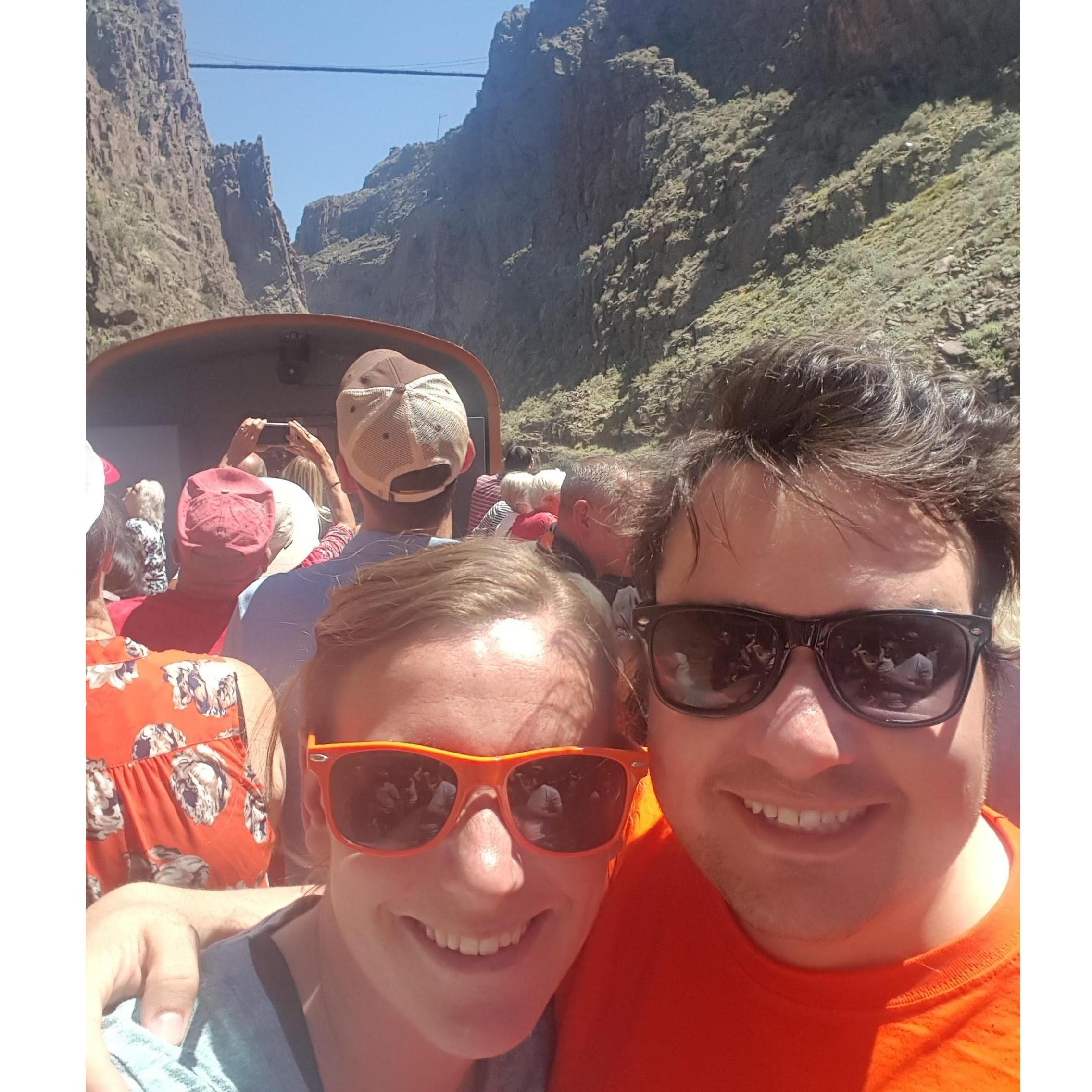 the Royal Gorge train