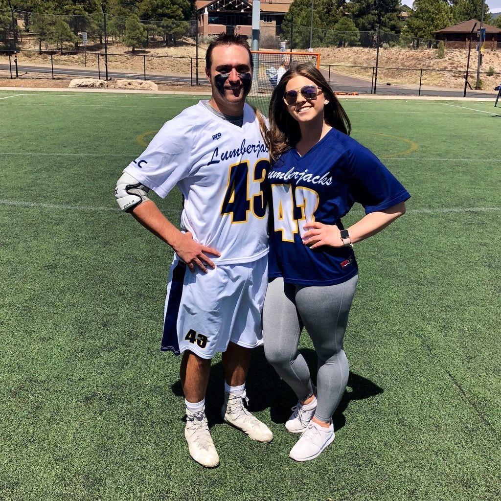 Trev's lacrosse game at NAU - April 2018