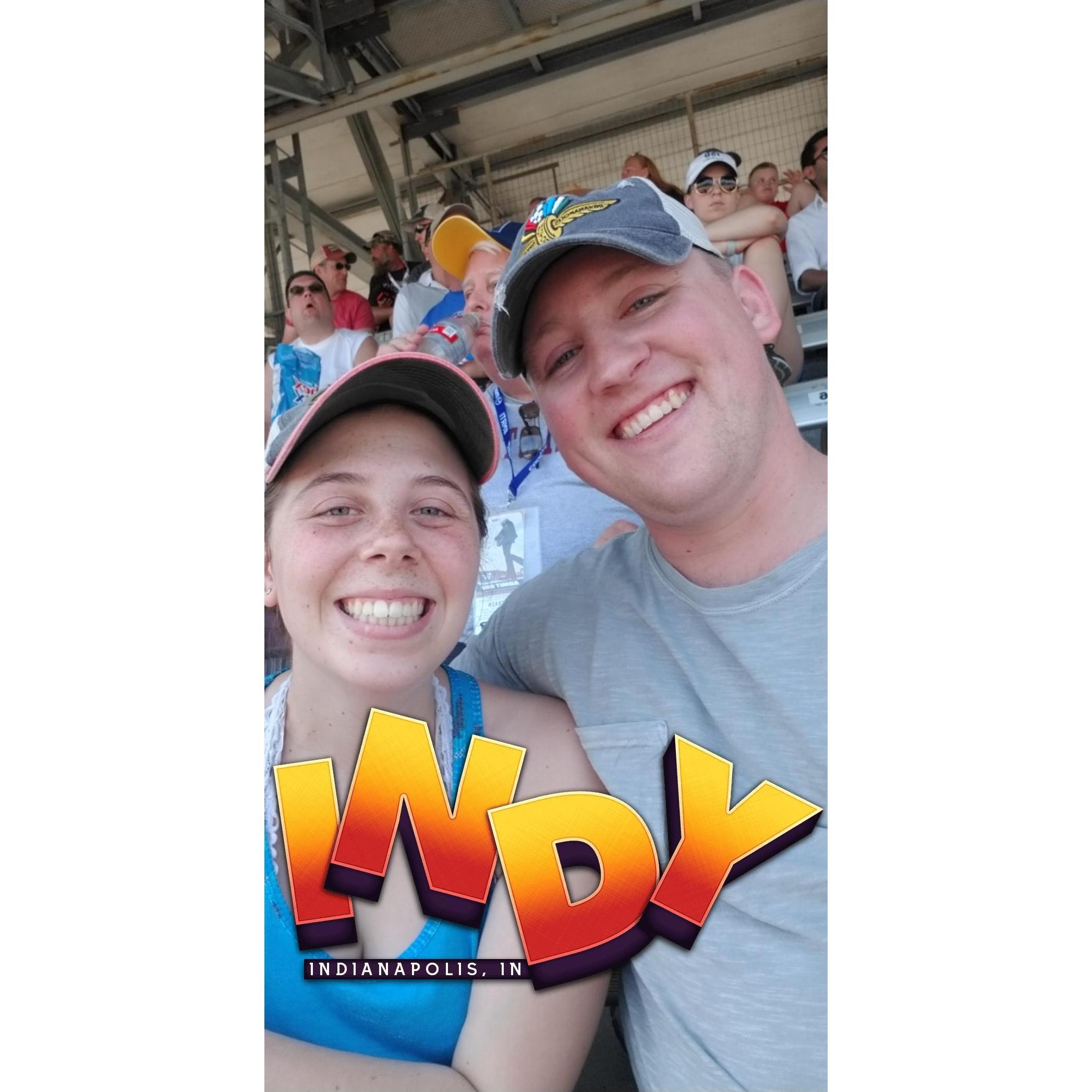 My first Indy 500 trip...every day was filled with new things and hot weather. Not to mention the storm that almost swept us away. May 2018