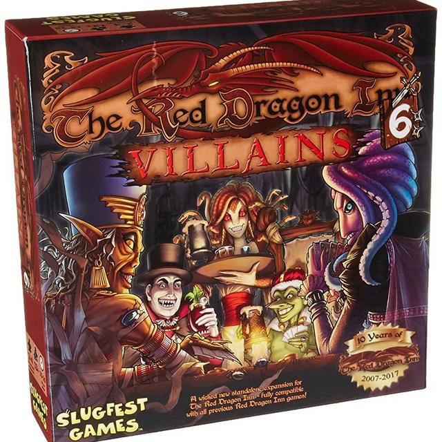 Slugfest Games The Red Dragon Inn 6: Villains Strategy Boxed Board Game Ages 12 & Up