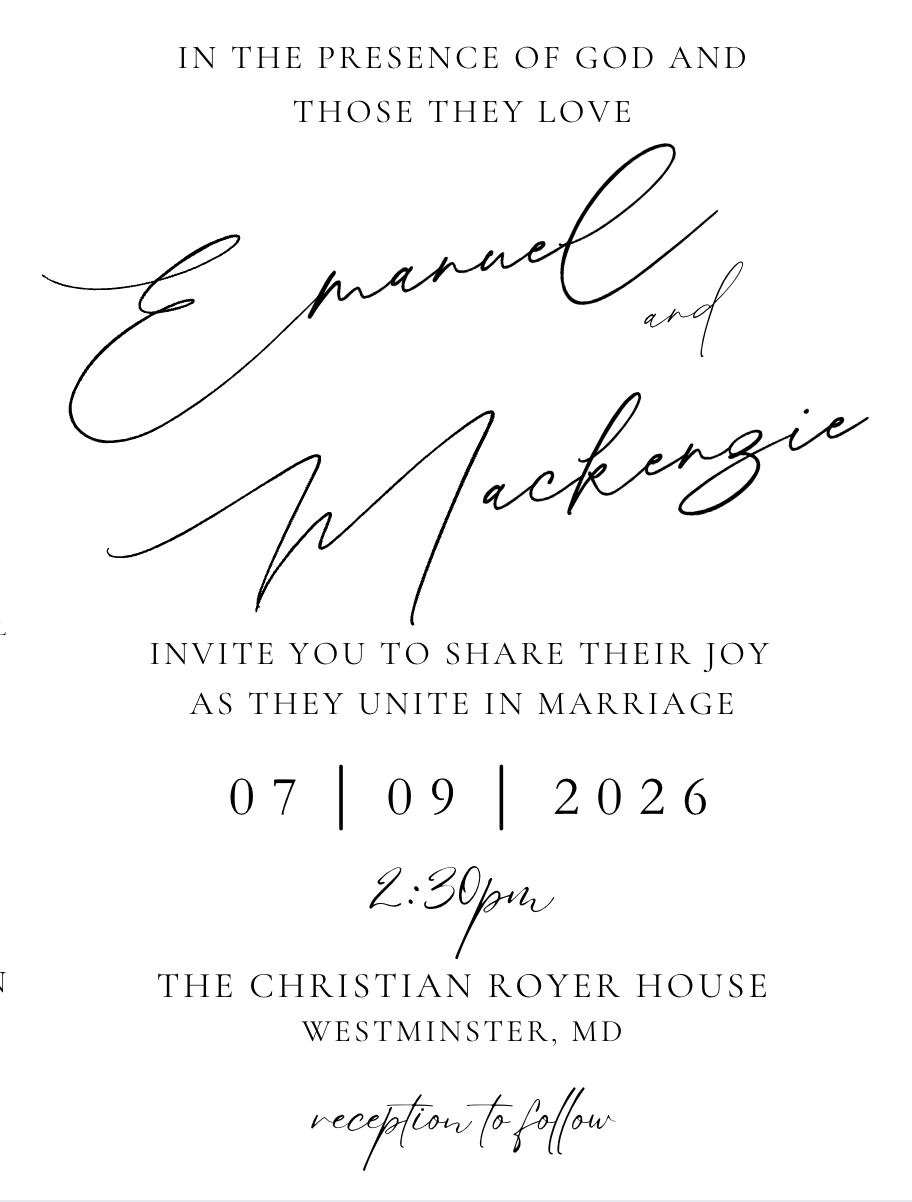 The Wedding Website of Mackenzie Demaio and Emanuel Granados