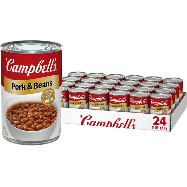 Campbell's Pork and Beans, 11 Oz Can (Case of 24)
