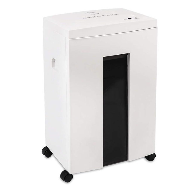 WOLVERINE 18-Sheet Shredders for Home Office Heavy Duty P-4 Security Level Crosscut Paper Shredder Paper/CD/Card Ultra Quiet Paper Shredder for Home with 6 Gallons Pullout Waste Bin SD9113(White ETL)