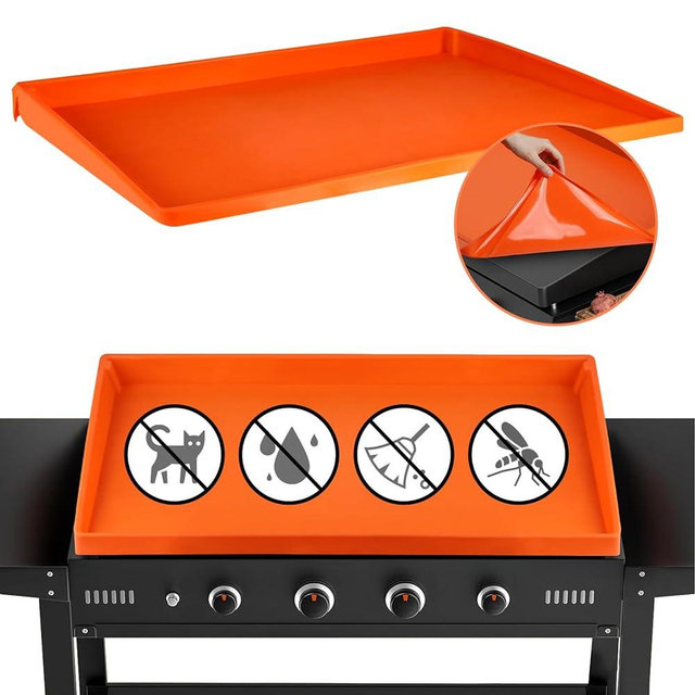 Snuggery Silicone Griddle Mat 29” for Blackstone,Upgraded Full-edge Heavy Duty Food Grade Non-Stick Griddle Cover,Grill Buddy Mat Protect Your Griddle from Dirt & Rust (29 inch)