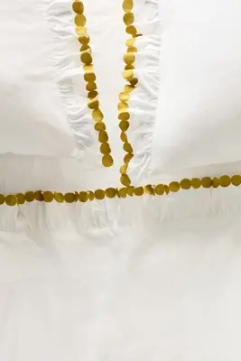 Maeve Liet Cotton Sateen Embroidered Sheet Set