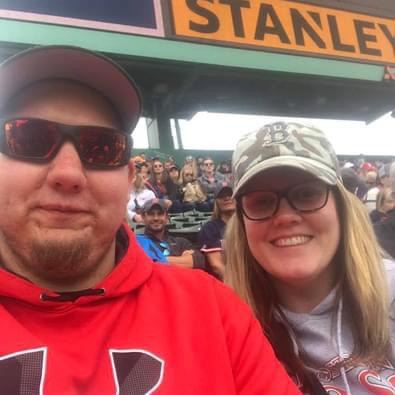 Our first Red Sox game