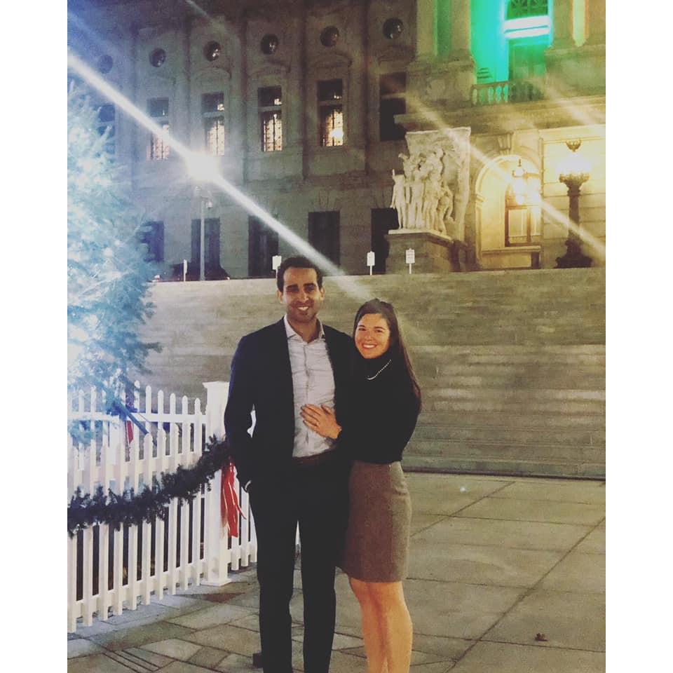 Engaged! Christmas Eve 2019