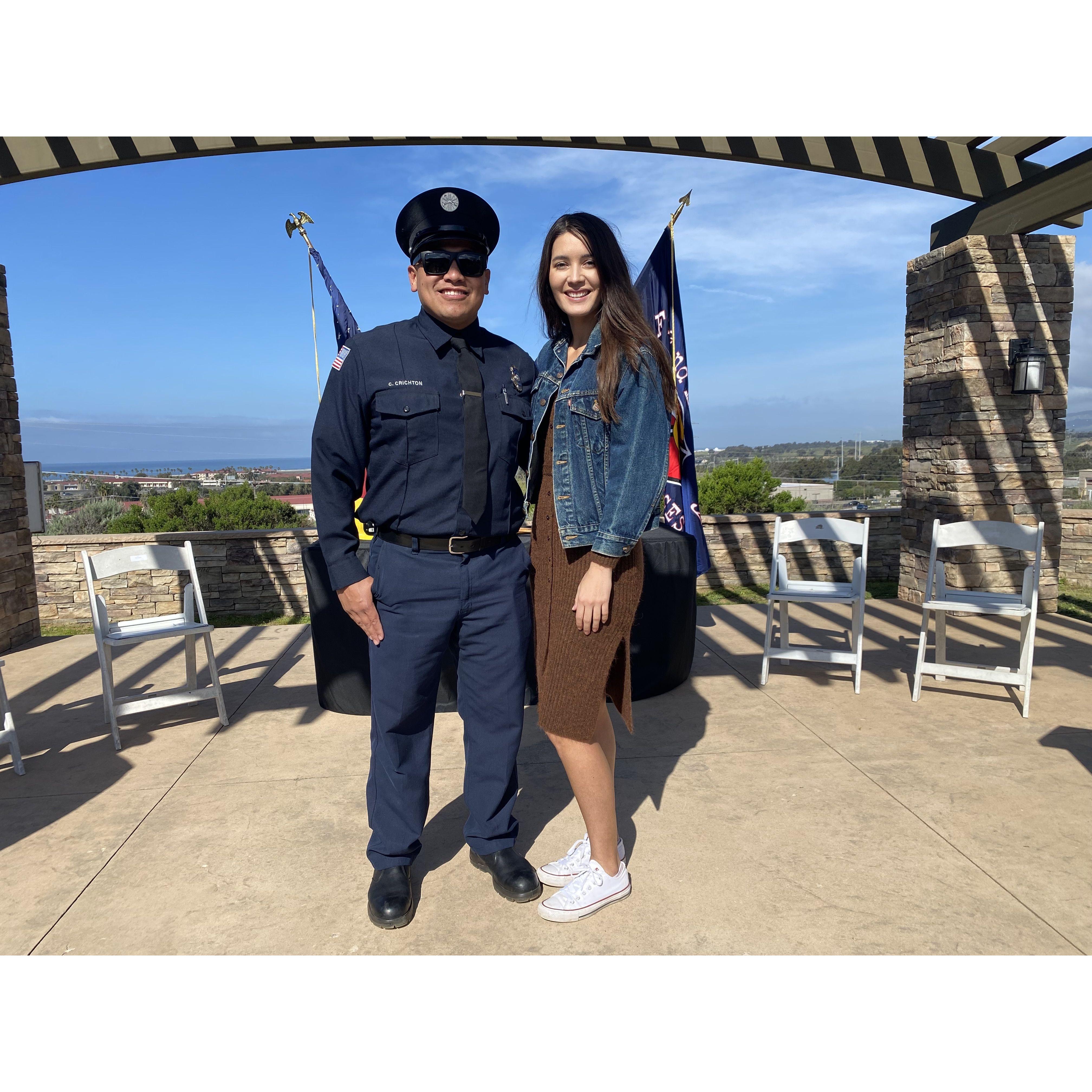 Christian's Pinning Ceremony 2024