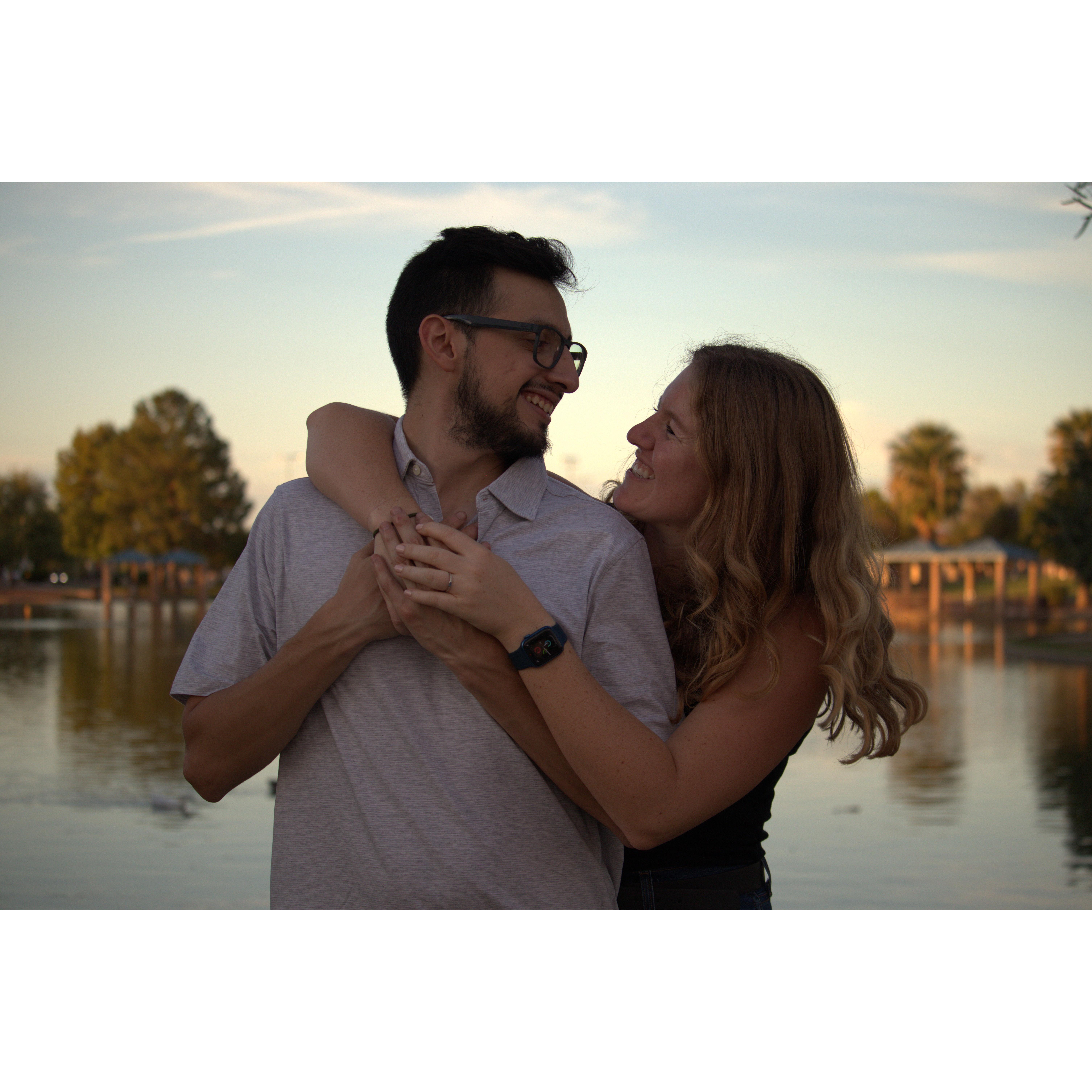 We're engaged!