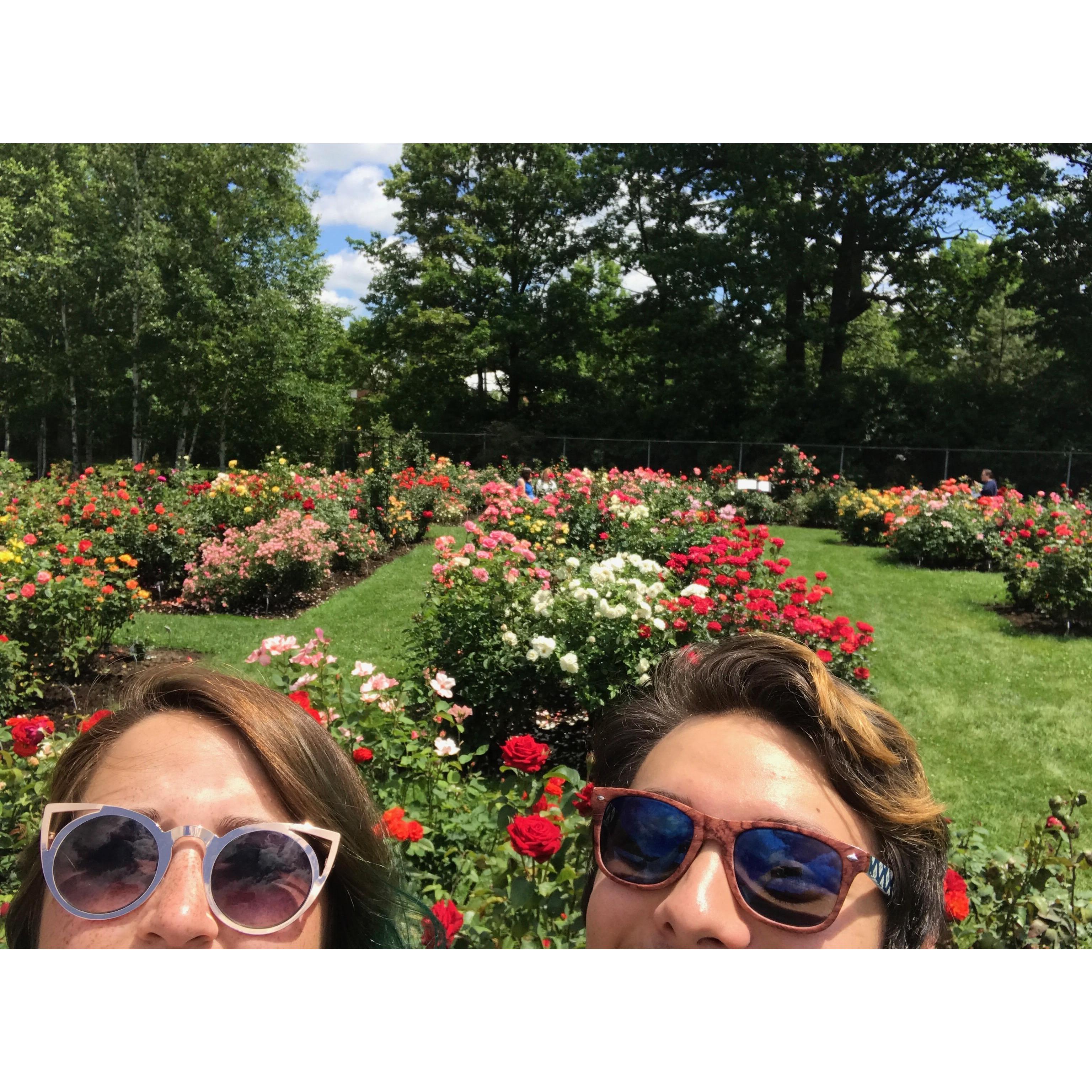 On our first official date we went to Frederik Meijer Gardens and it has become one of our favorite places to go together