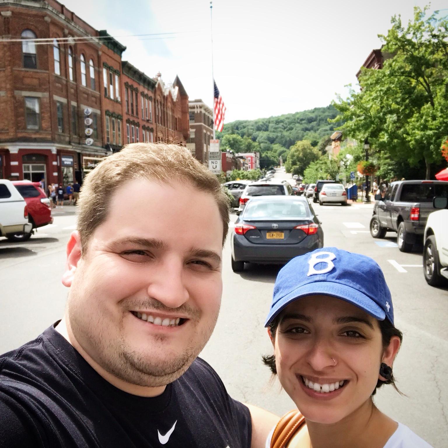 On a road trip to the Baseball Hall of Fame!