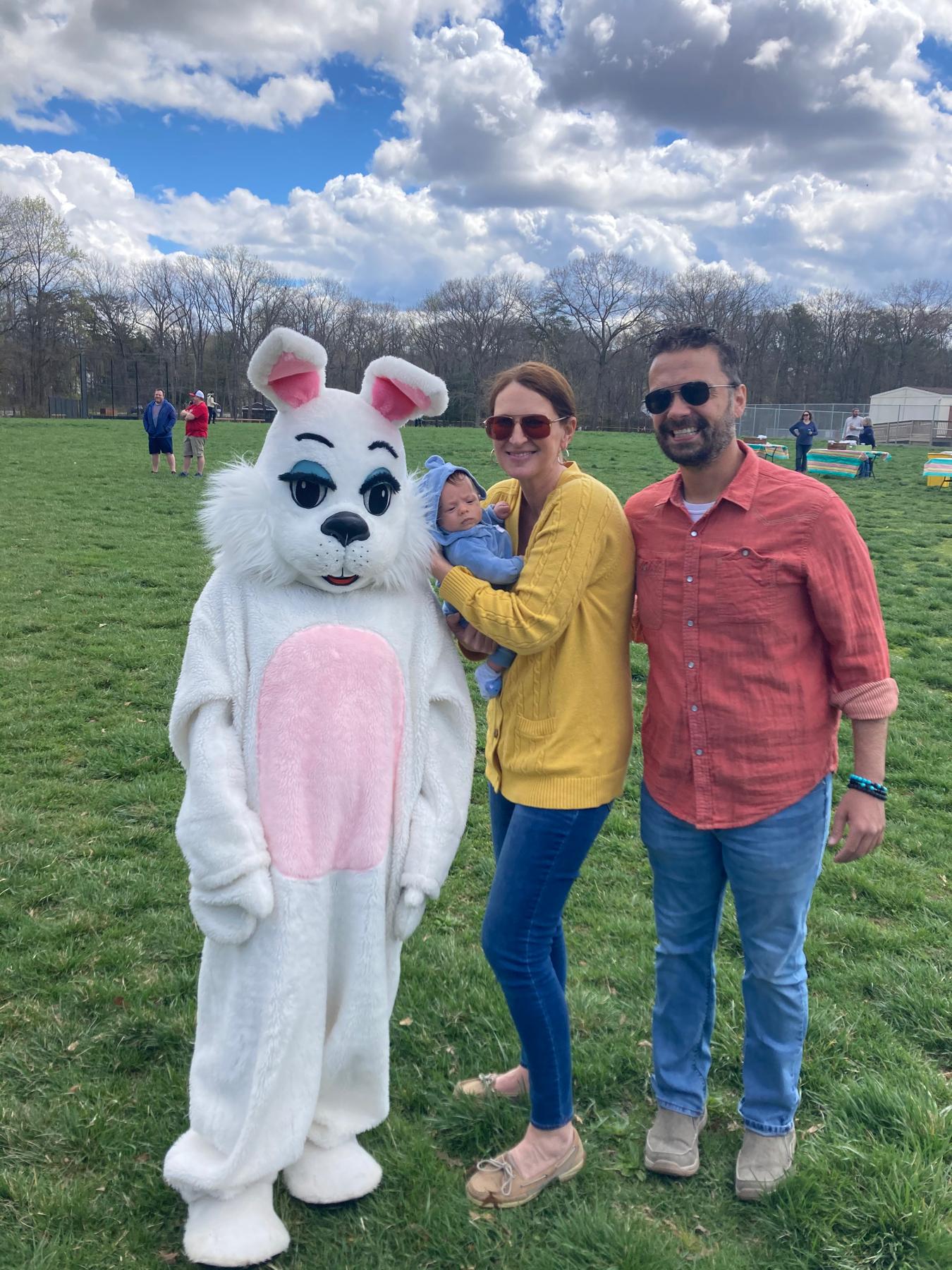 Patrick’s first Easter egg hunt
