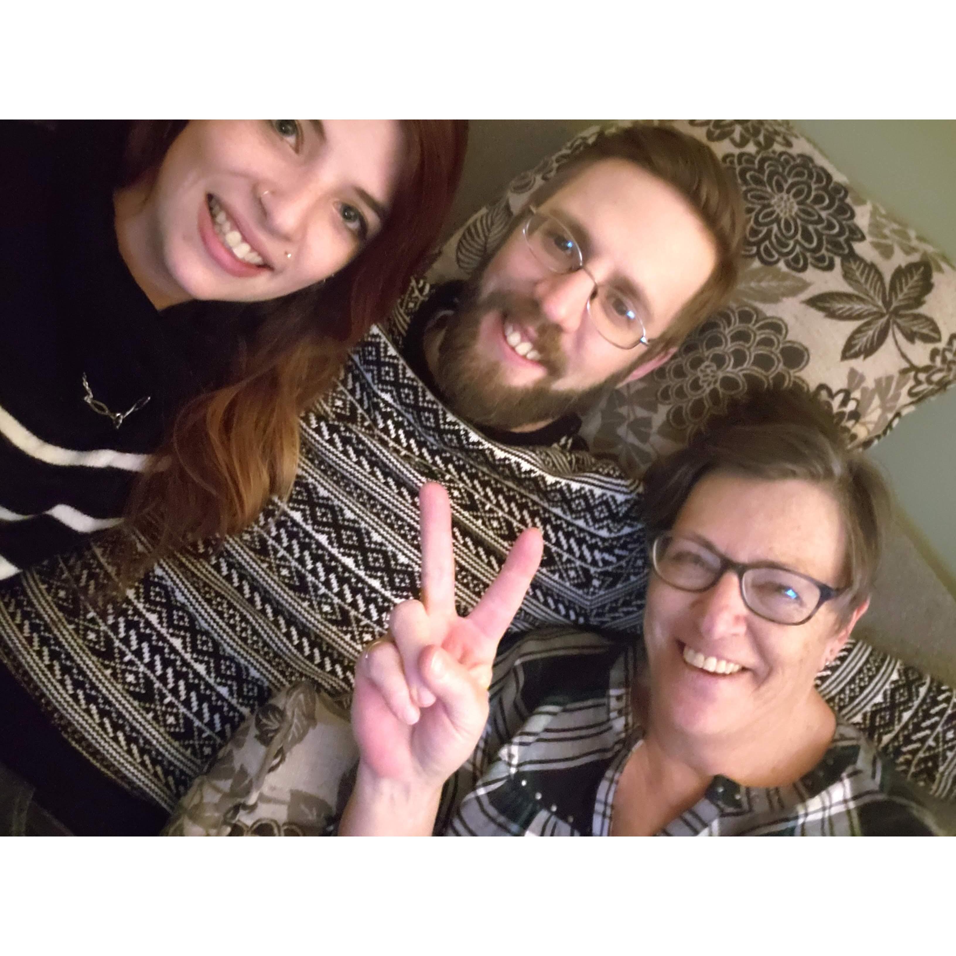 First Thanksgiving with Tyler's family 11/22/2018