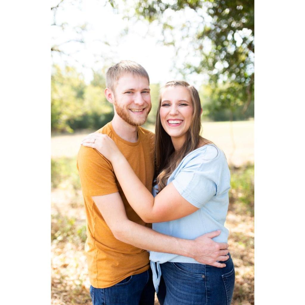 Engagement photos at Mel Mel's house-- October 2019