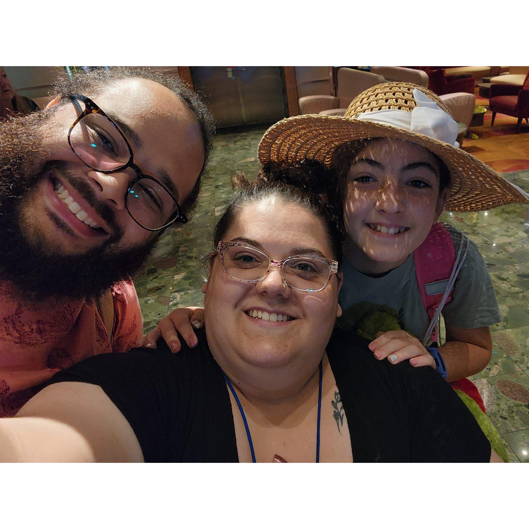 2022 - leaving the boat after our first family cruise