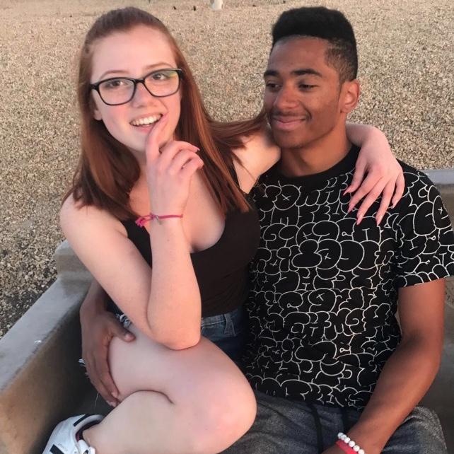 The first time we ever hung out! This was my sophomore year and his junior year of high school!