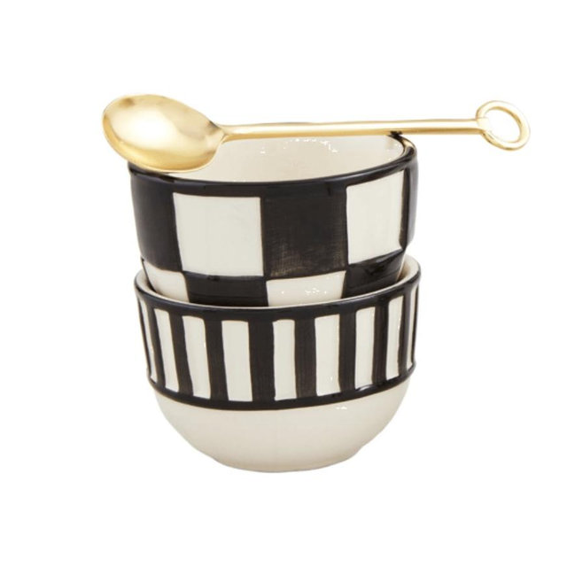Stripe Tidbit Set