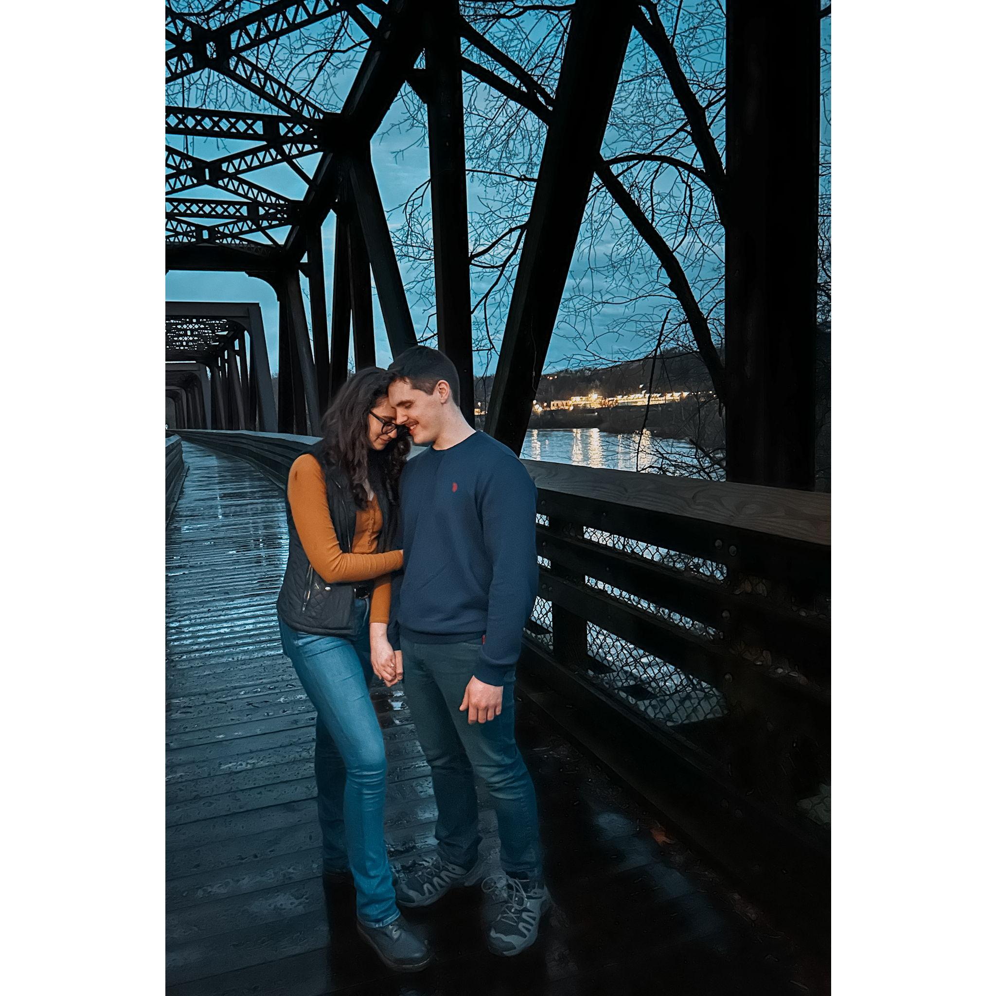 Right after the proposal in March 2024