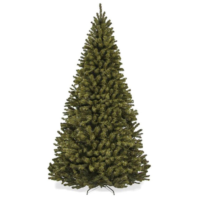 Best Choice Products Artificial Christmas Tree, 7.5ft Premium Unlit Realistic Spruce Holiday Décor w/Dense Branches, Easy Assembly, Metal Base