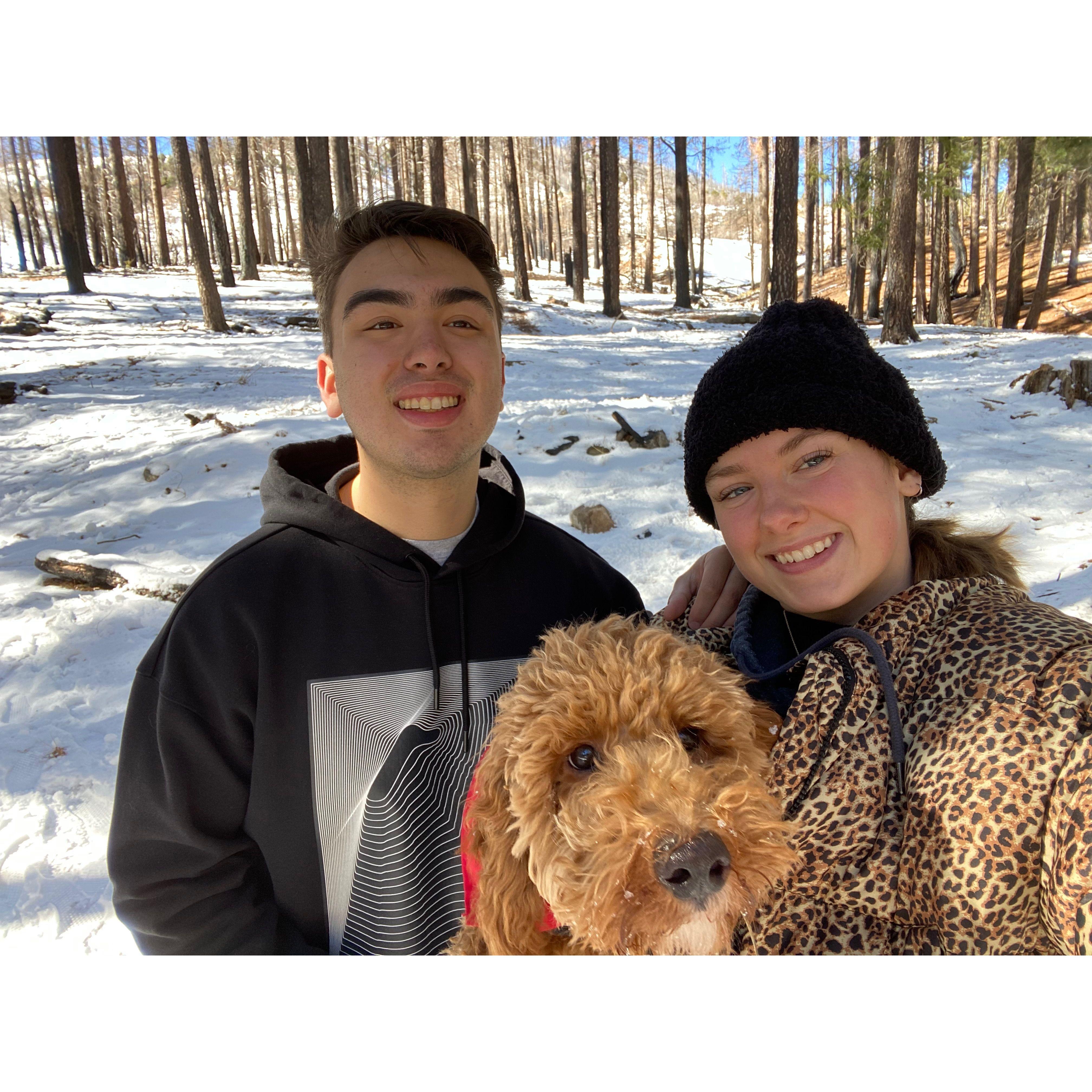 2022 Flash's first trip to the snow