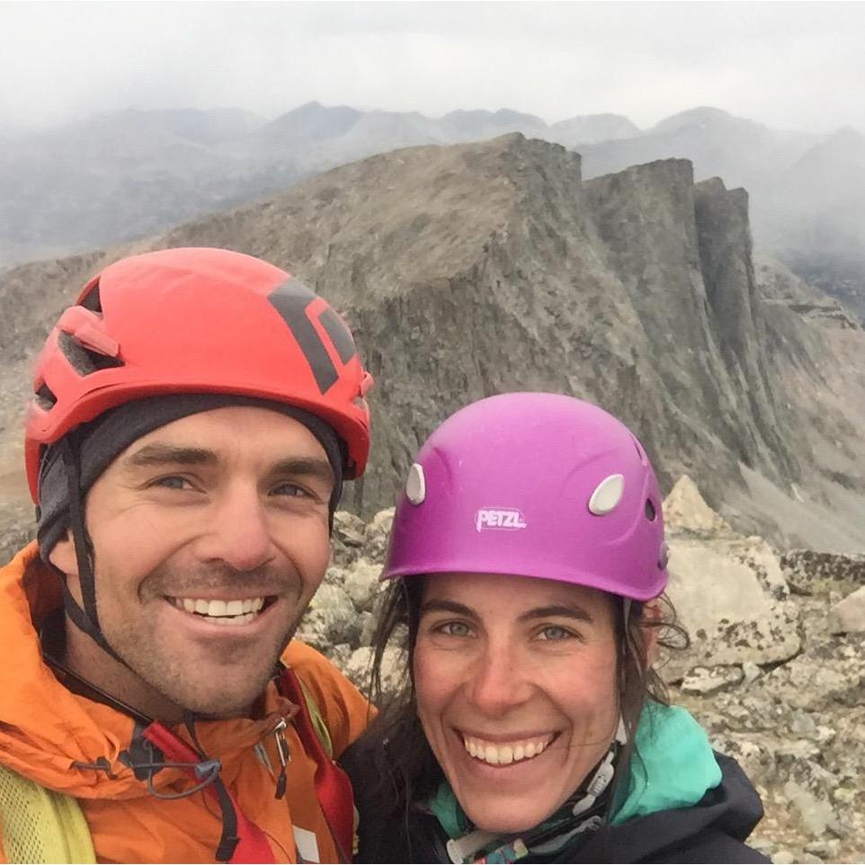 Topping out on Pronghorn Peak, Wind River Range