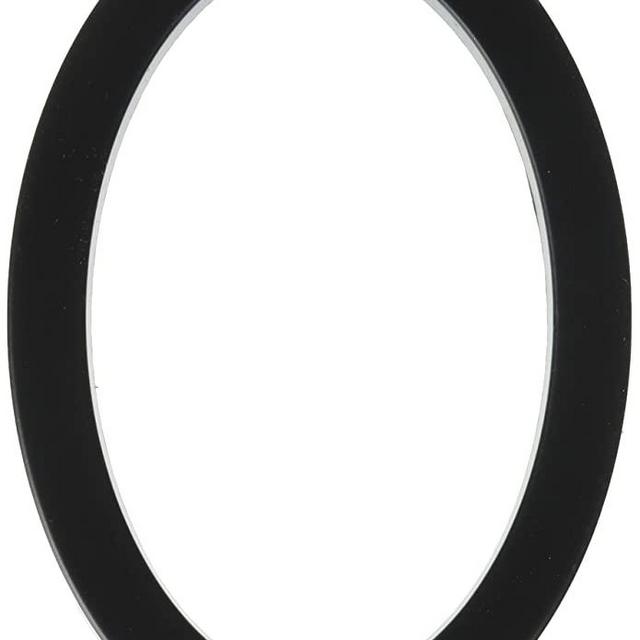 Hy-Ko Products FM-6/0 Floating House Number 0 (ZERO) 6" High, Black, 1 Piece