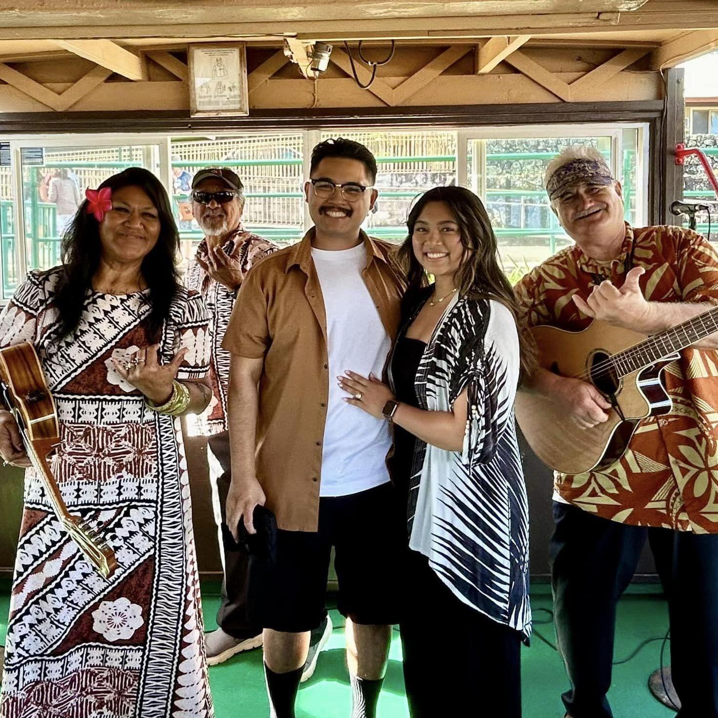 Our engagement at Wailua Fern Grotto, Kaua'i