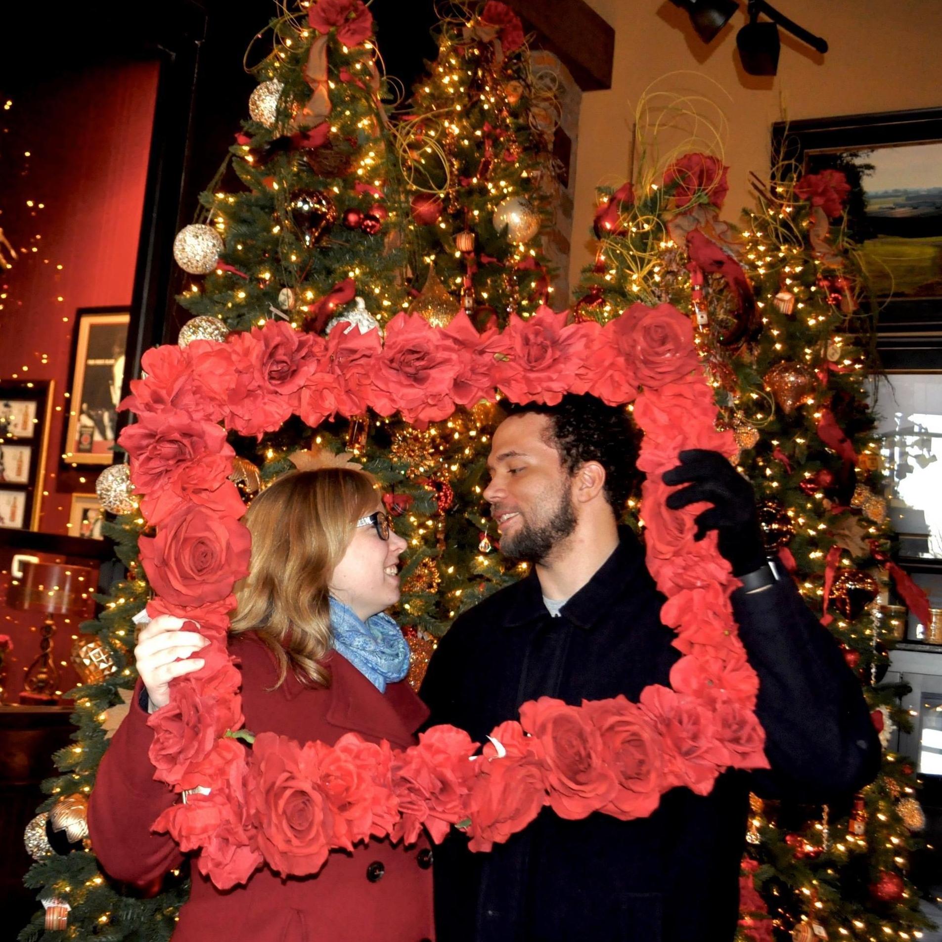Briana and Matt took this photo on the Bourbon tour, which they completed with the Bergen family over two Christmases.
