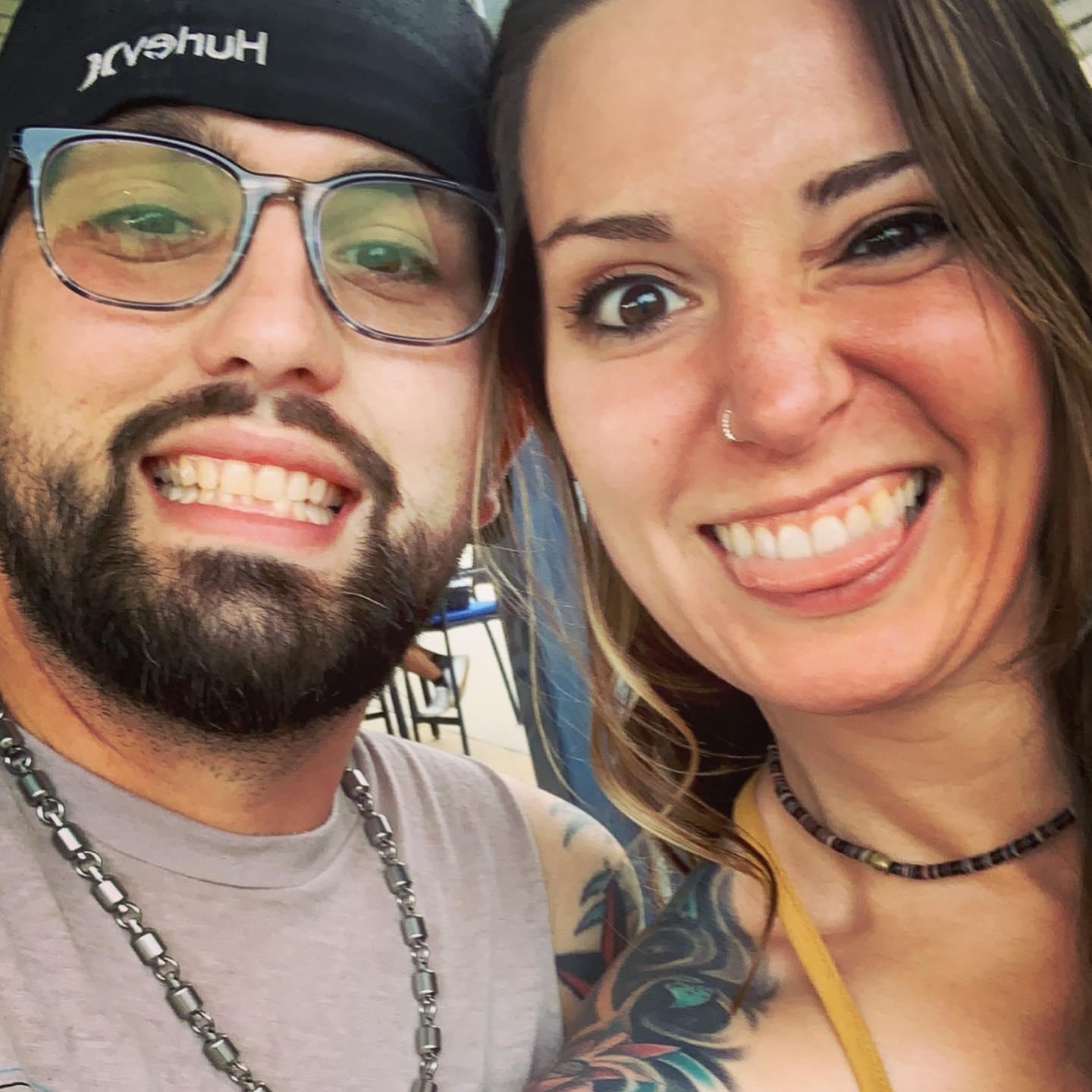 Us being silly at the 311 concert last year!