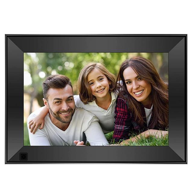 Digital Photo Frame 9" WiFi Smart Digital Picture Frame with IPS HD Touchscreen, Remote Control, Built-in Battery, 8GB Storage, Auto-Rotate, Share Moments Instantly via AiMor App from Anywhere