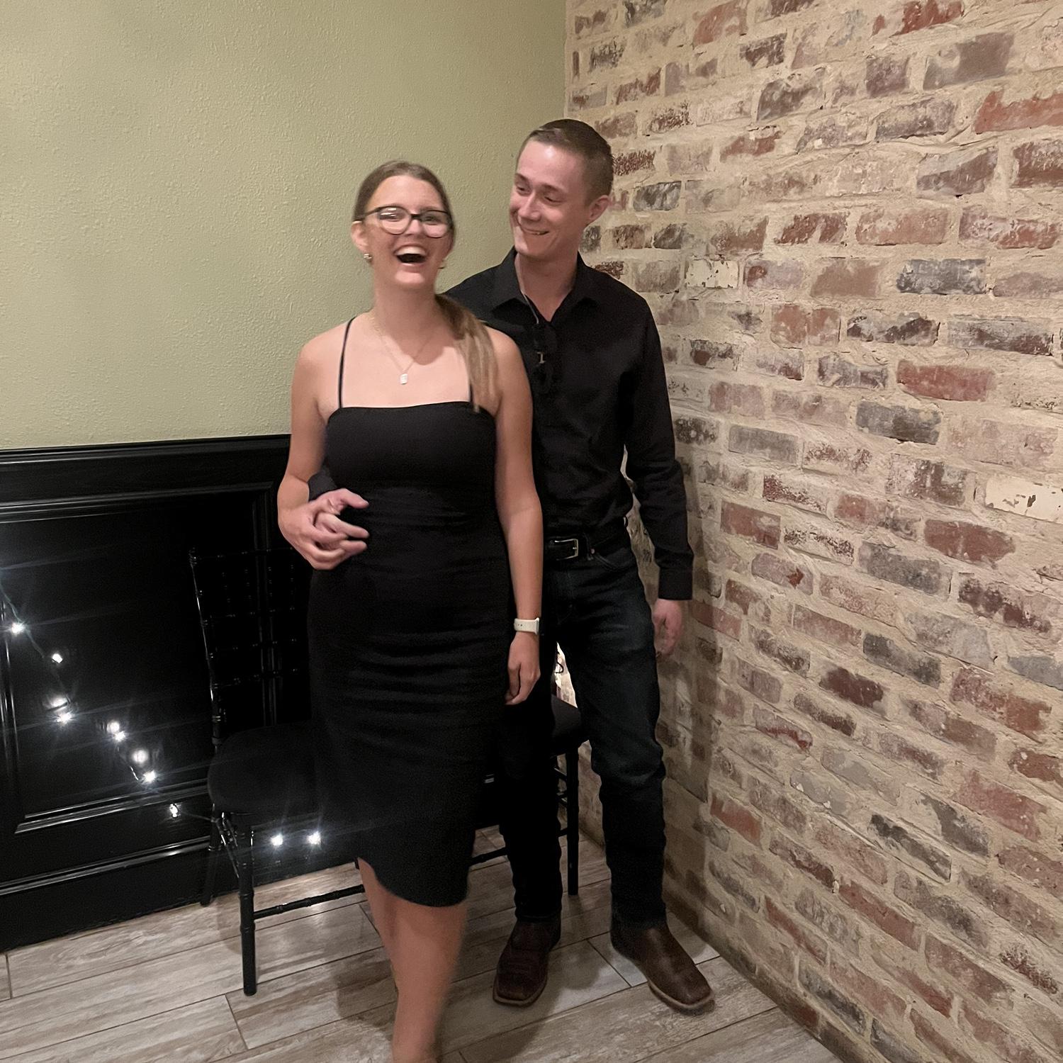 Taken at two of our best friends' rehearsal dinner!