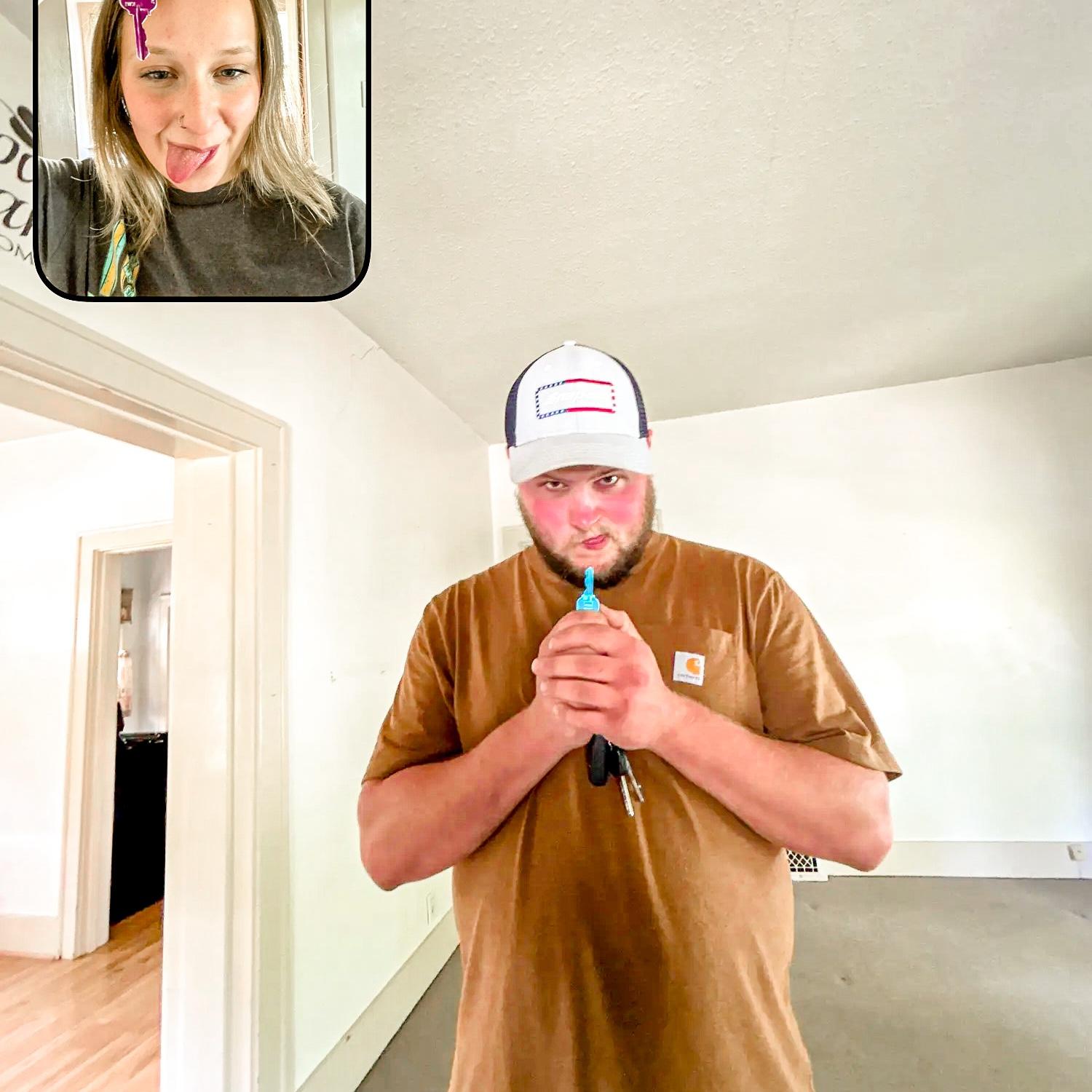 Keys and empty house!