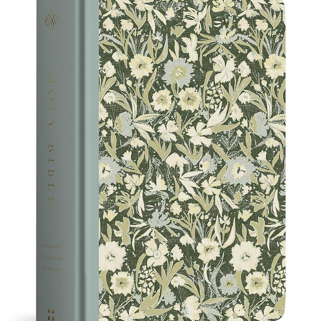 ESV Single Column Journaling Bible, Large Print, Artist Series (Cloth over Board, Lulie Wallace, Martha)
