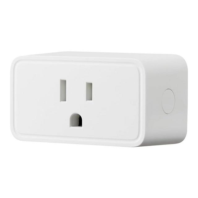 Amazon Basics Smart Plug, Works with Alexa Only, 2.4 GHz Wi-Fi, No Hub Required, 1 Pack, White