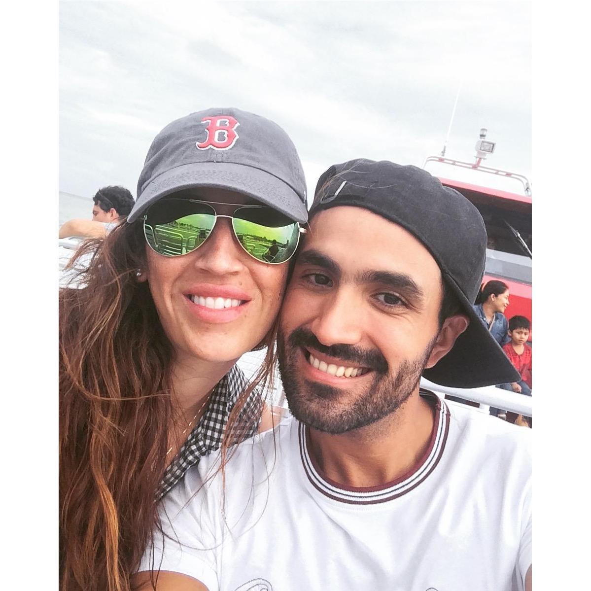 In the Ferry the first time Peggy visited Julian and he took her to this paradise Island Holbox