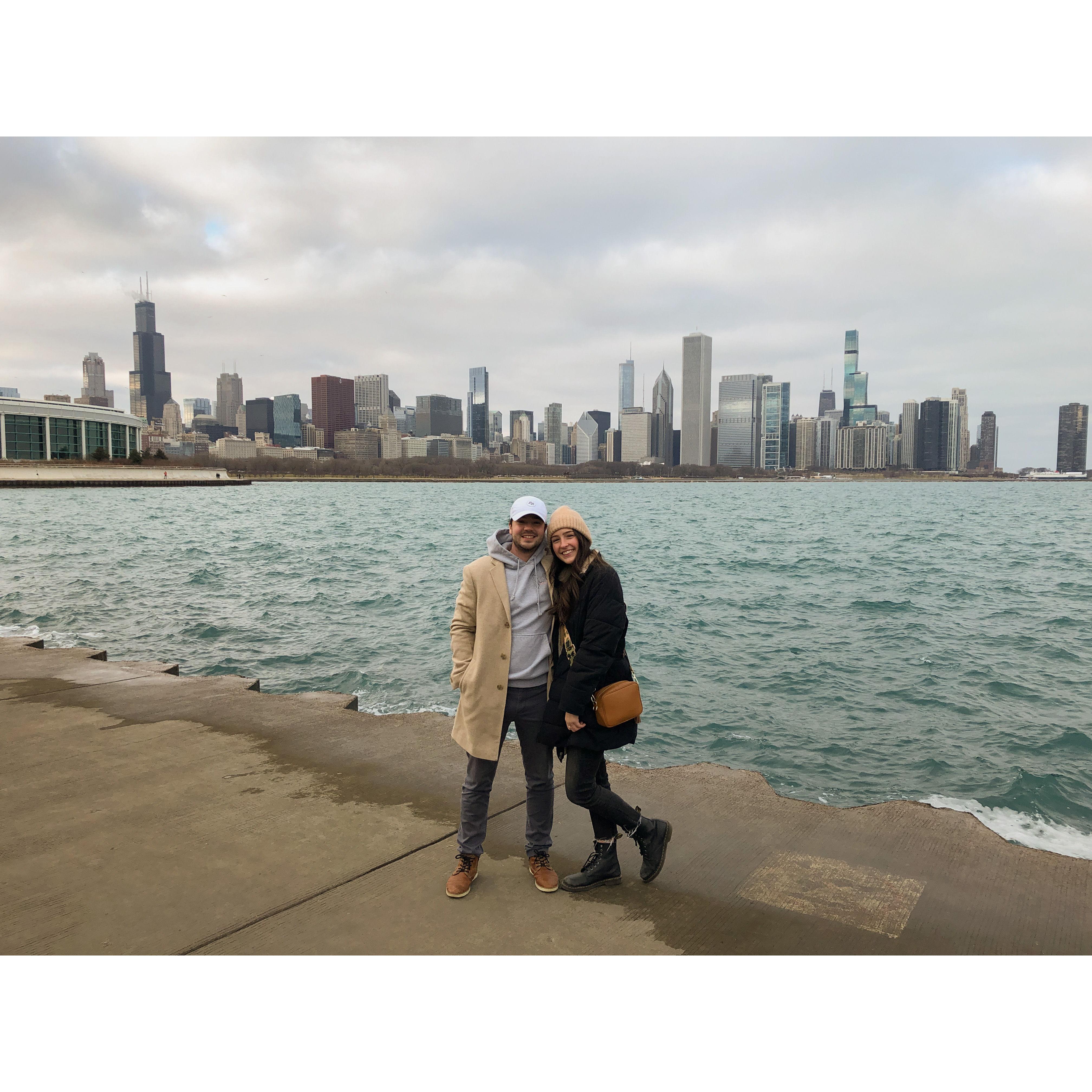 One of our first pictures together!