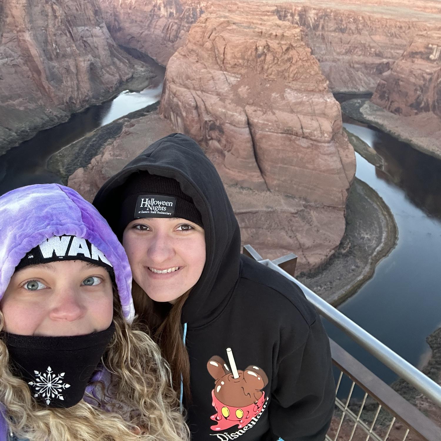 What a spectacular view of Horseshoe Bend at the Grand Canyon Arizona!