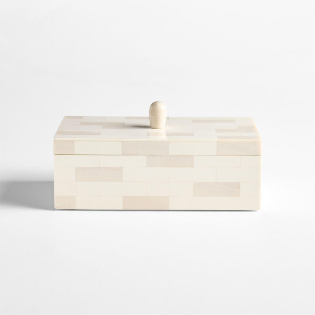 Colette Small 9" Resin Decorative Box by Laura Harrier and Tiffany Howell