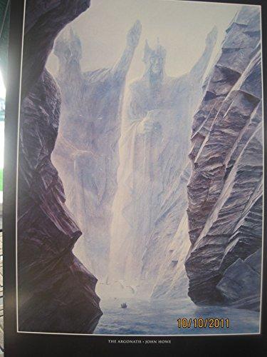 LOTR Frameable Fine Art Poster THE ARGONATH 2001 JOHN HOWE