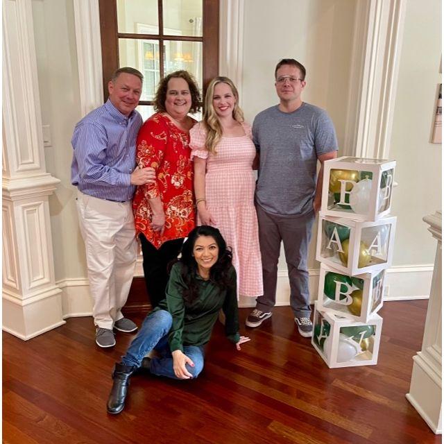 Wonderful baby shower with dear friends and family in Alpharetta, GA March 2023