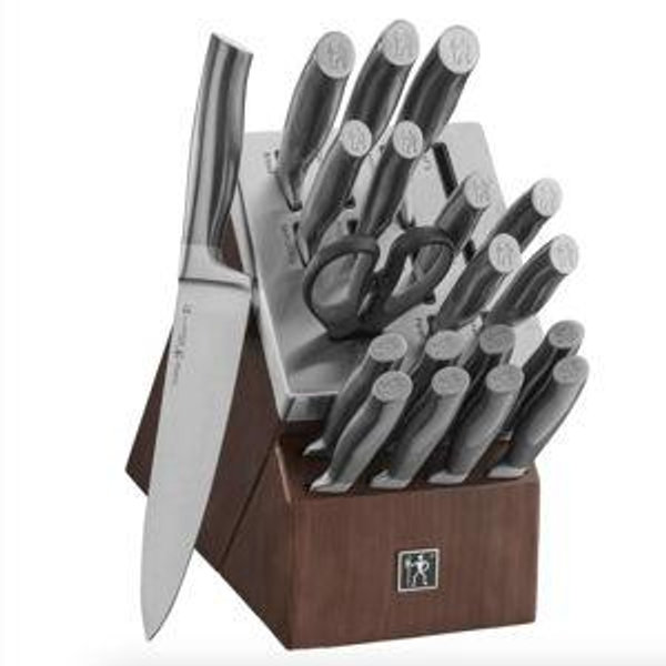 Buy Graphite 20-pc, Self-Sharpening Knife Block Set | Henckels US