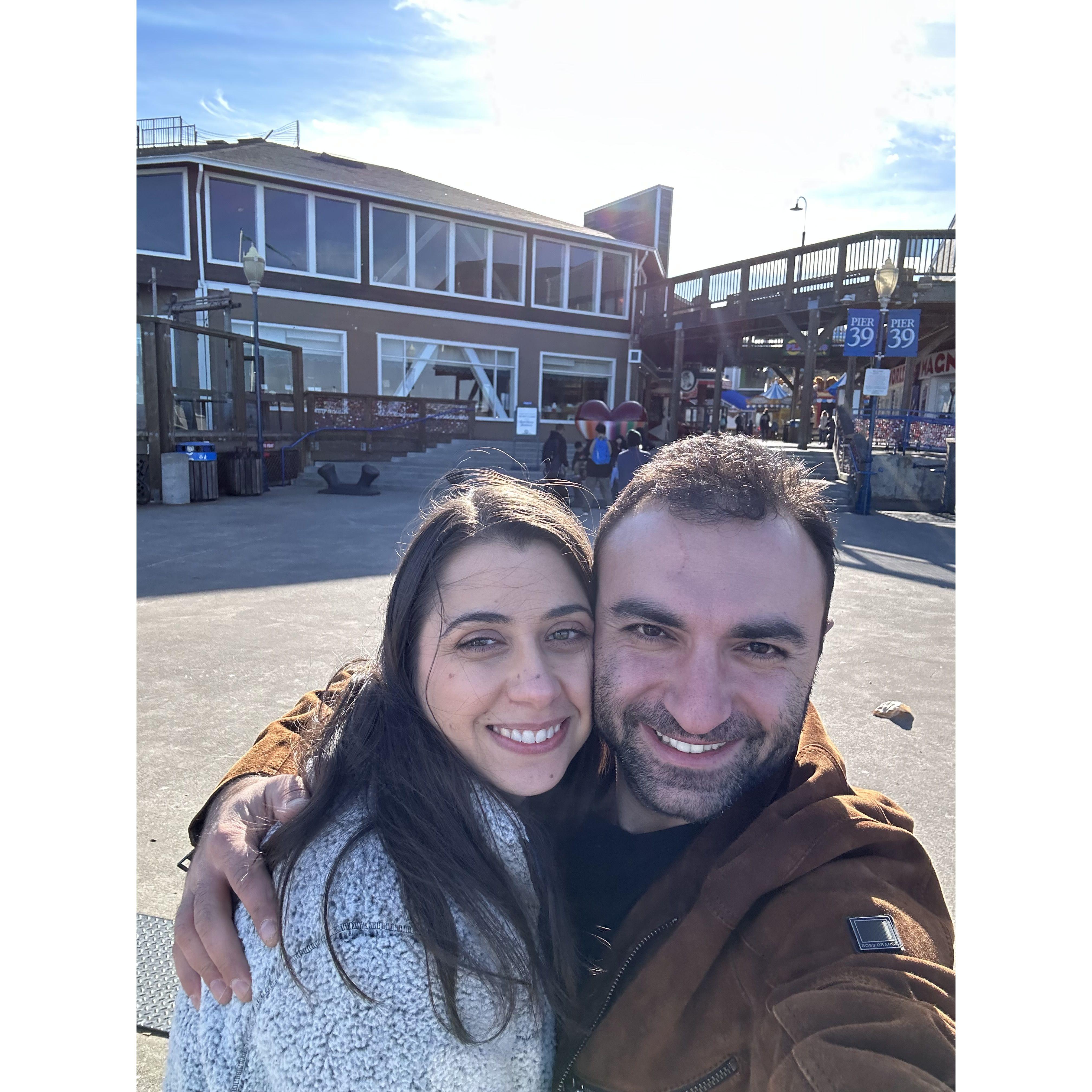 Edgar's surprise visit to San Francisco