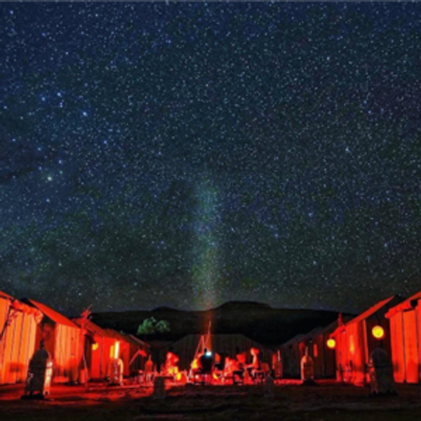 Stargazing in the Sahara