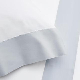 Colorblock Organic Pillowcase, Set of 2