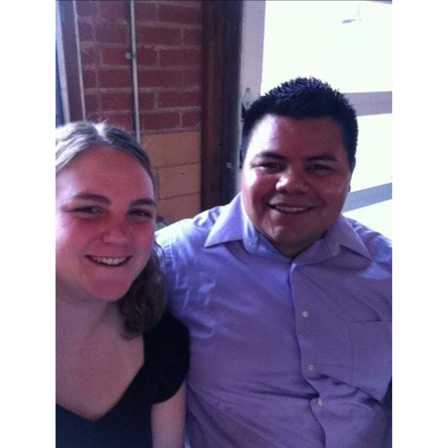 Our first date